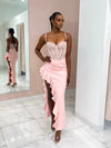 Julia Corset Gown Pink