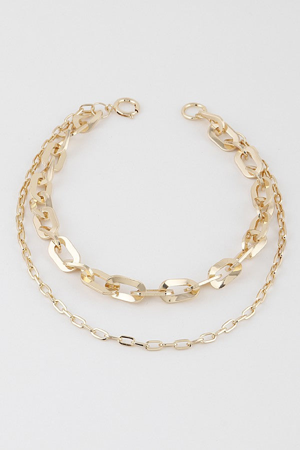 N03 LAYERED CHAIN NECKLACE