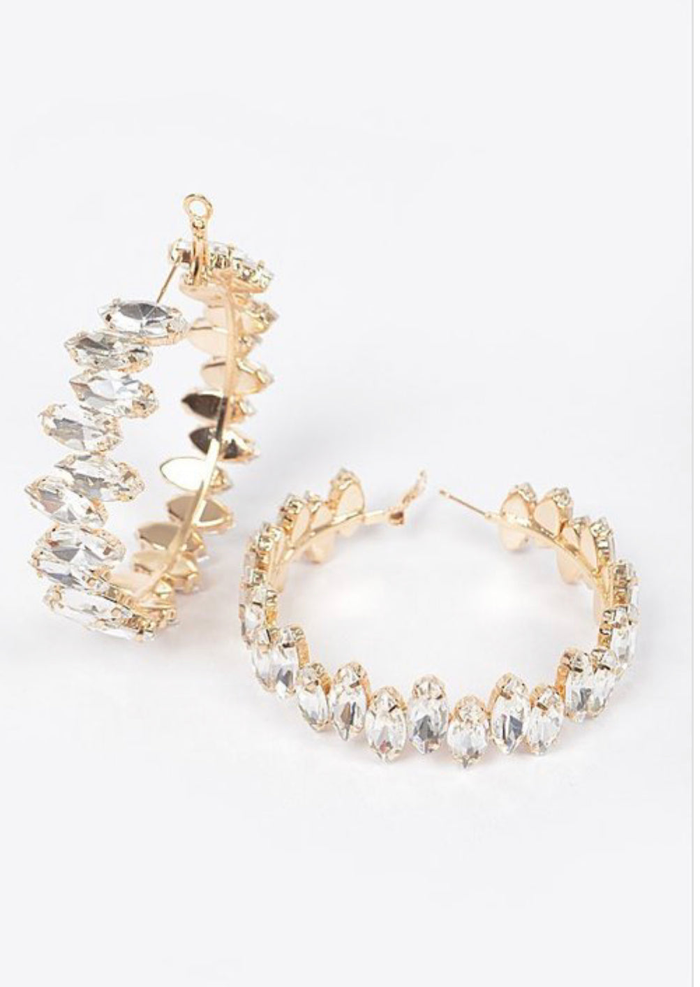Foxy Crystal Hoop