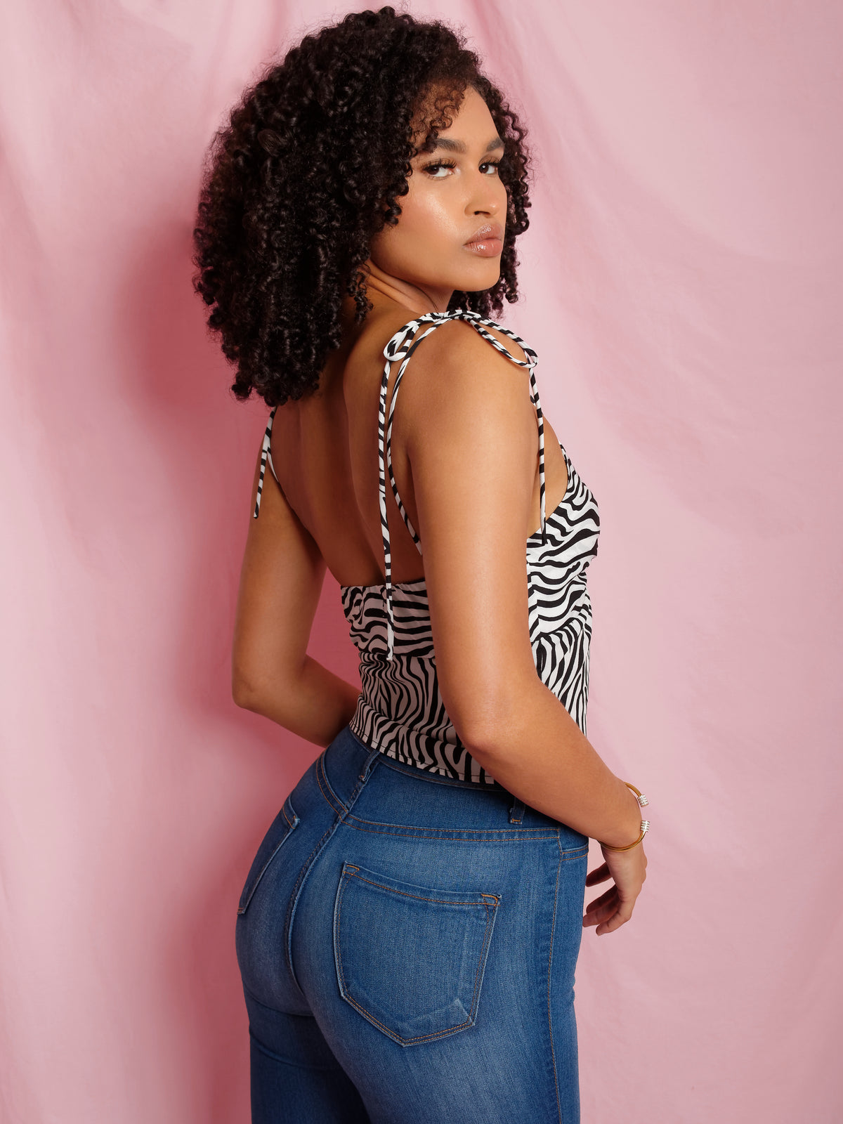 Zebra Cami