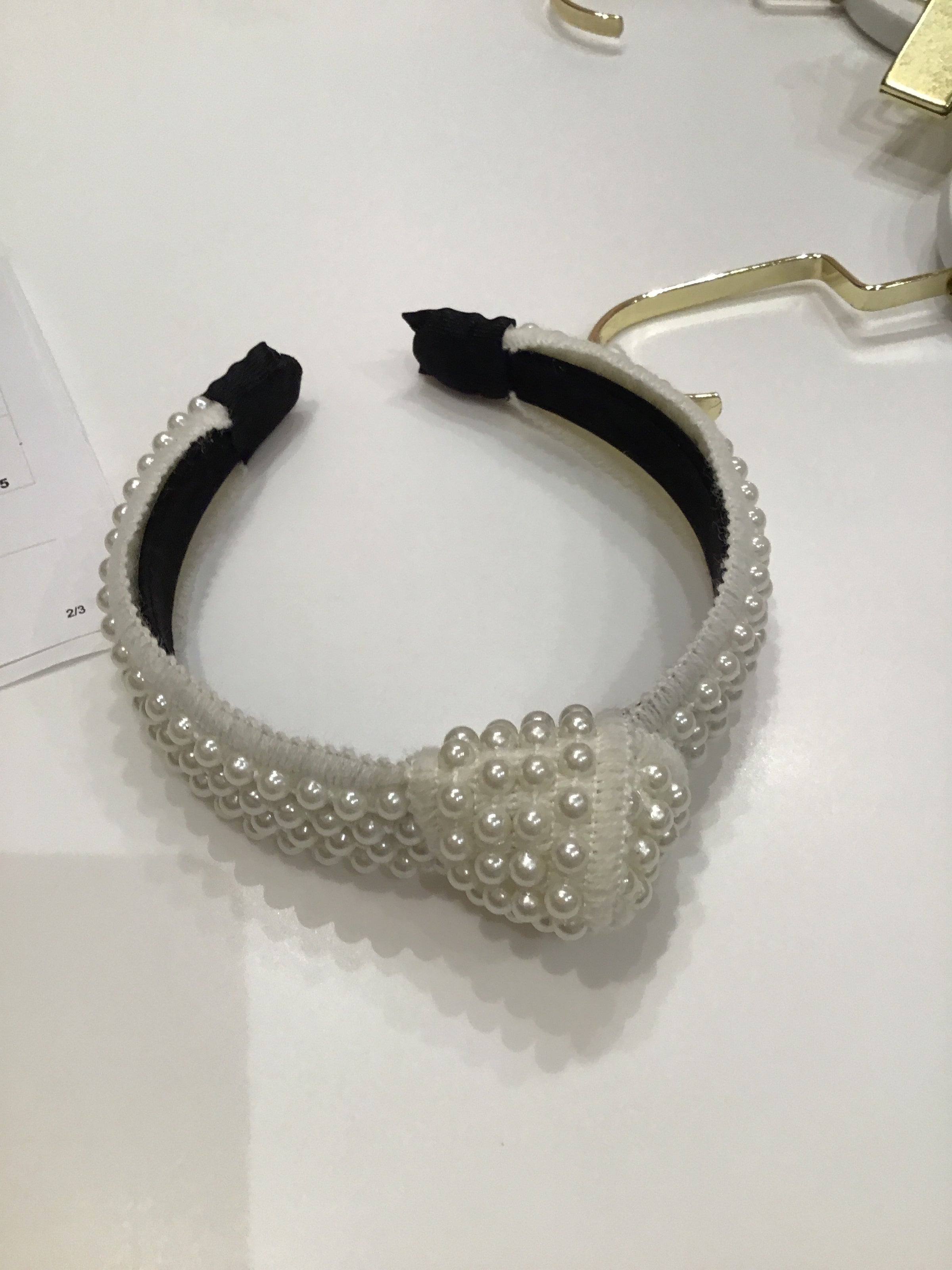 Pearl Knot Headband