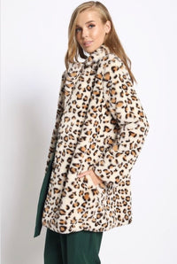 Leopard Print Coat