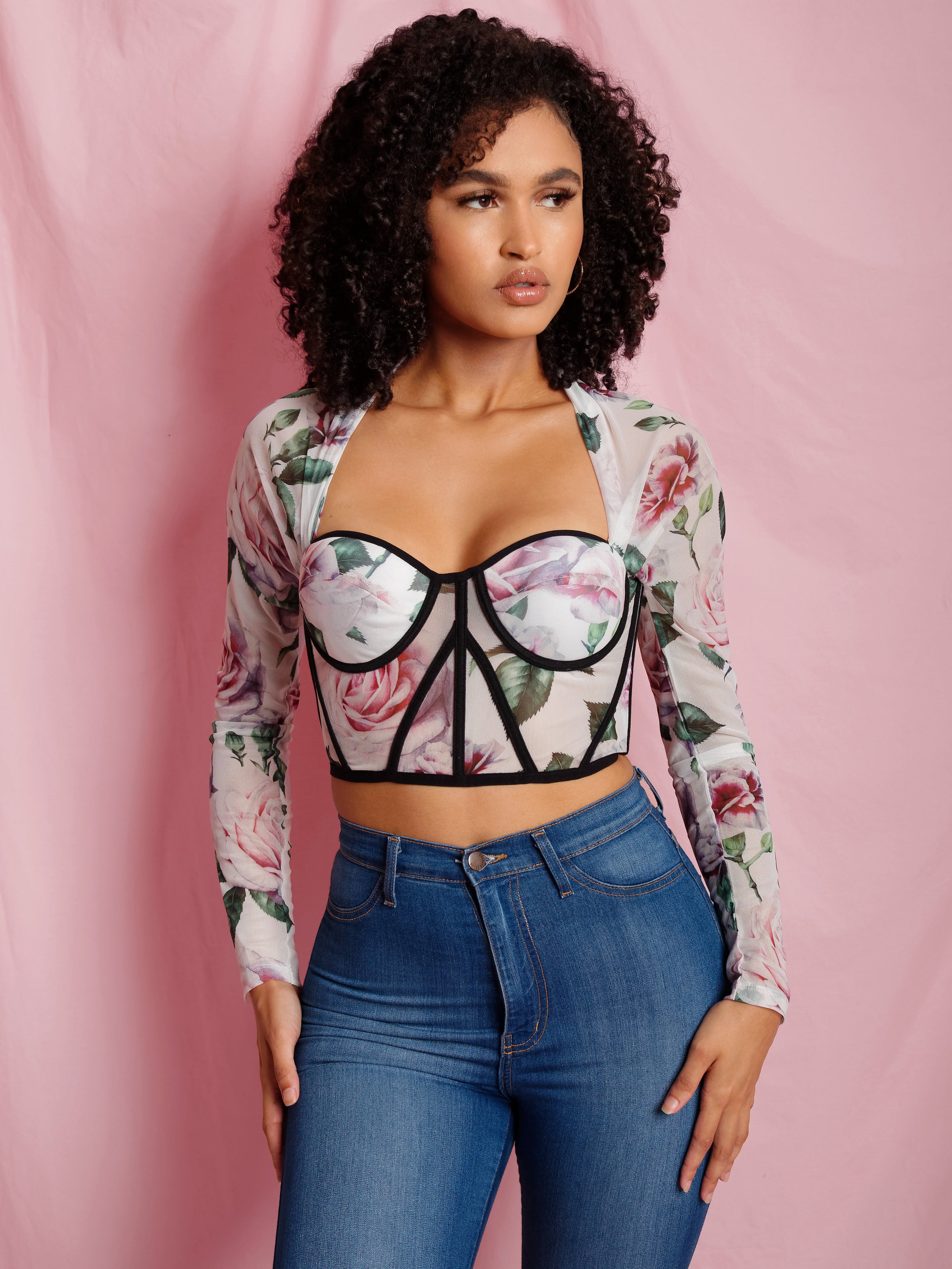 Floral Bustier – Eye Couture
