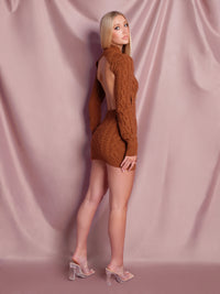 Demi Sweater Dress Cocoa