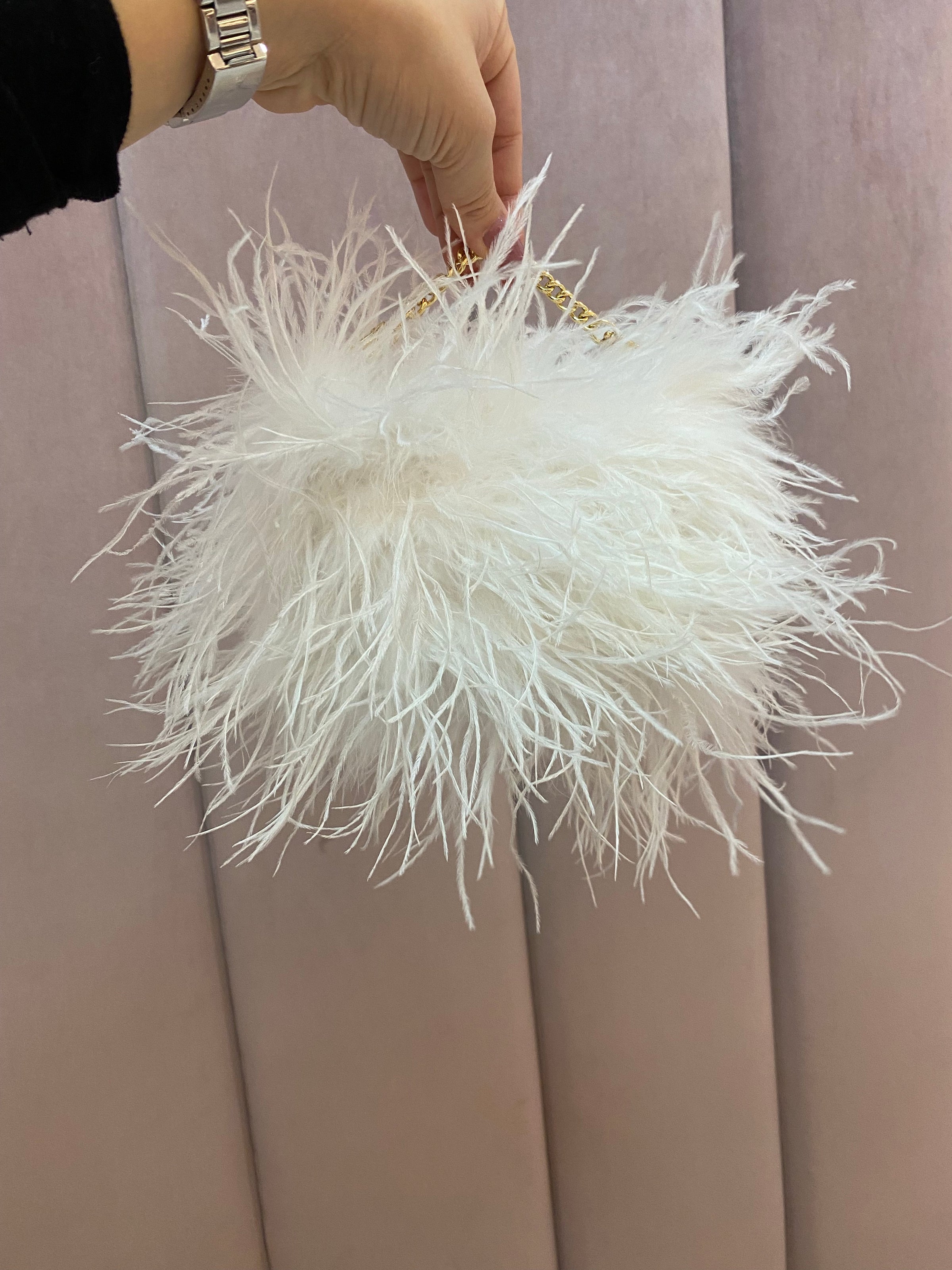 Ostrich Mini White