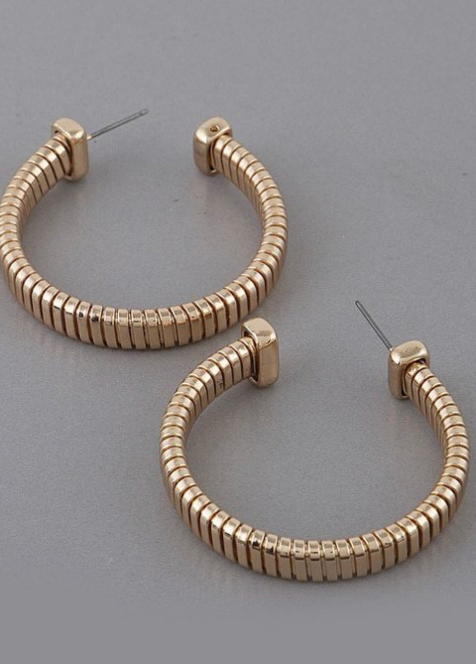 Unique Gold Hoop