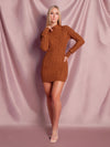 Demi Sweater Dress Cocoa