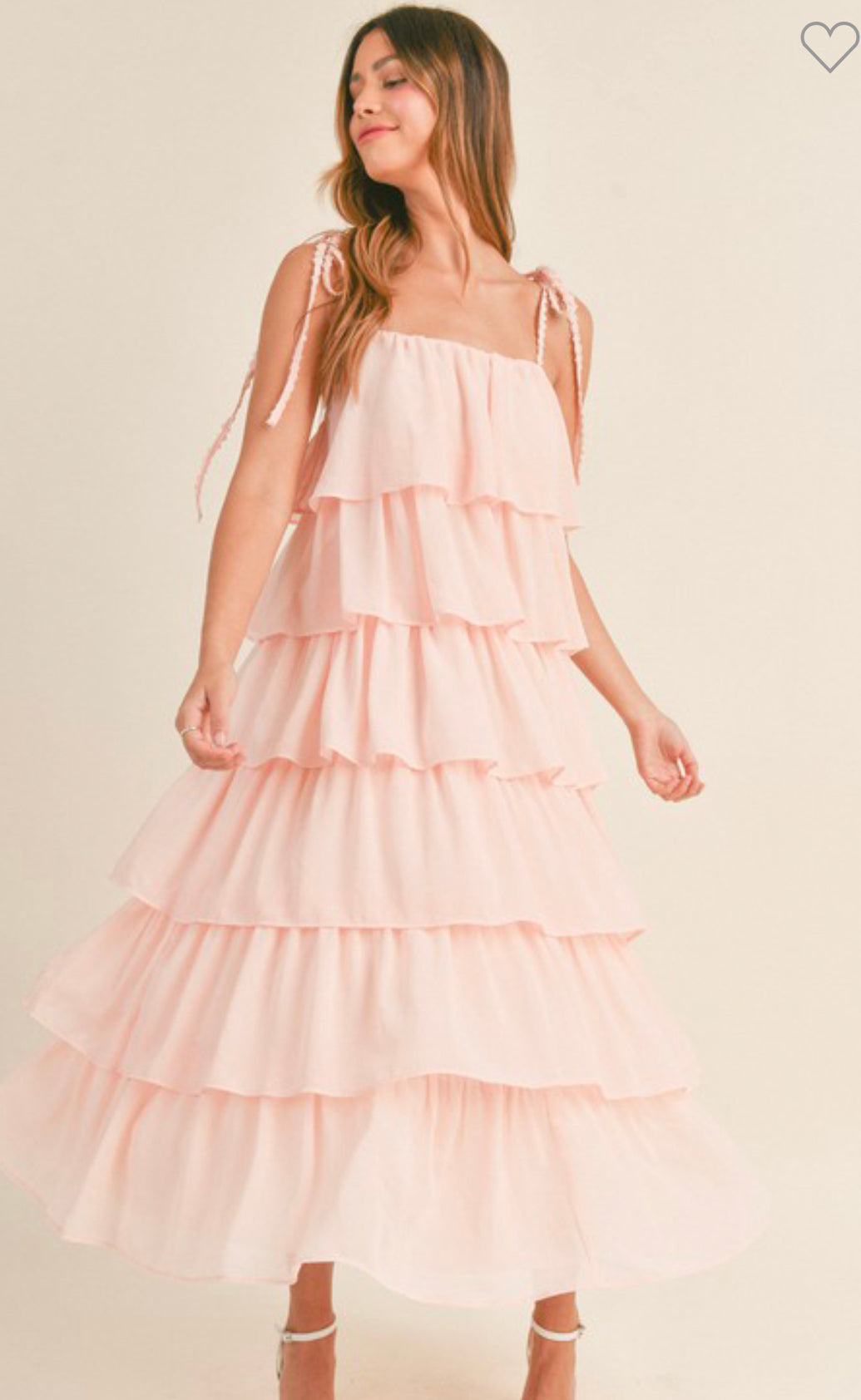 Kaylie Ruffled Midi