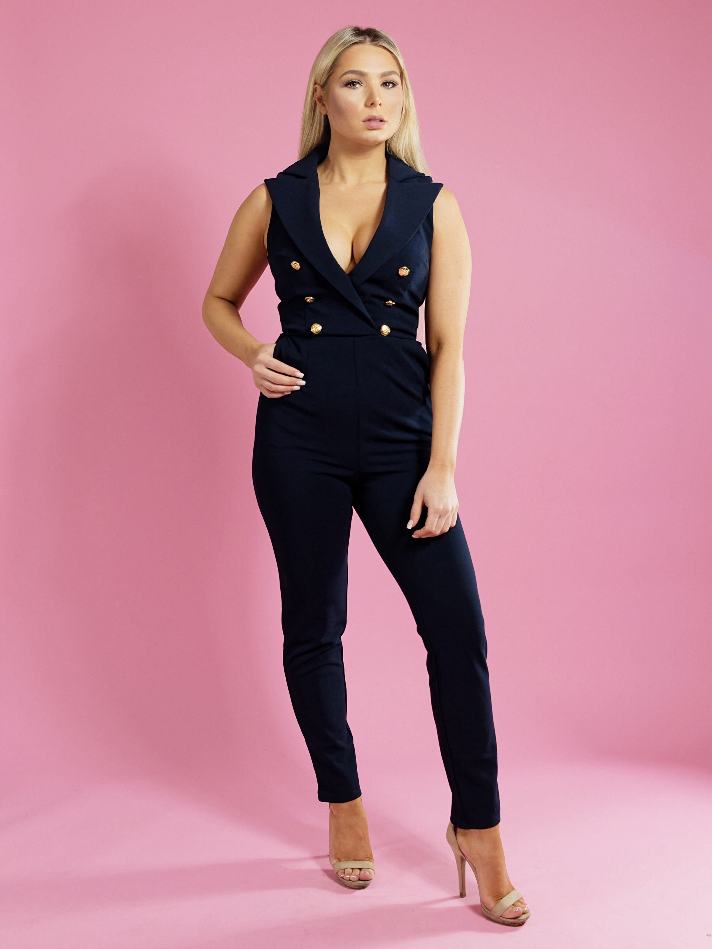 She Means Business Jumpsuit