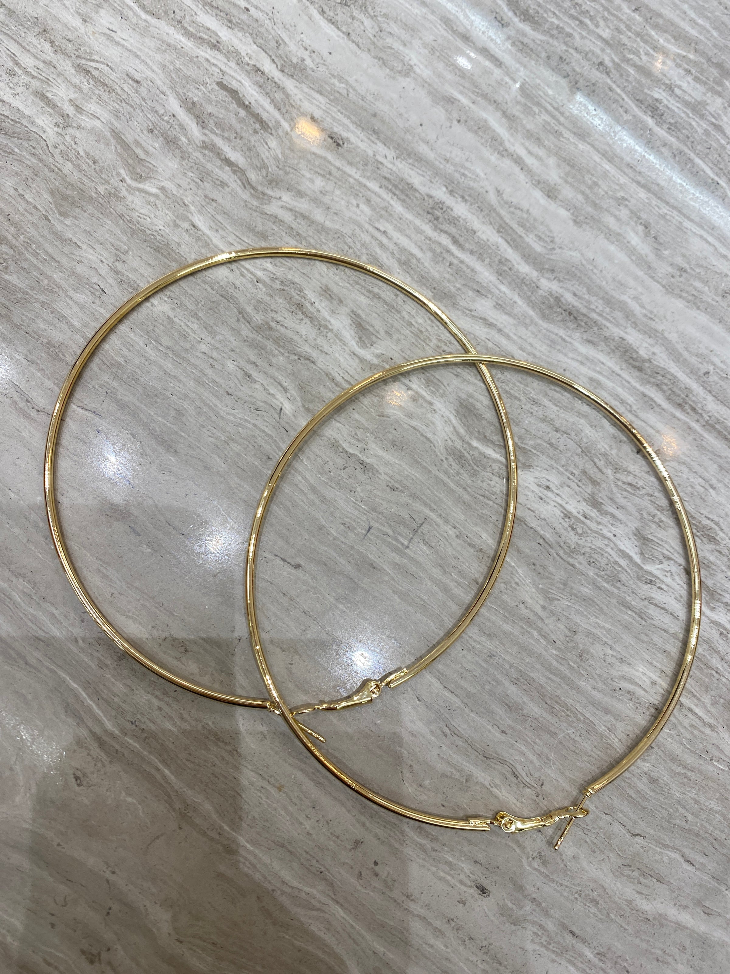 Large Gold Hoop