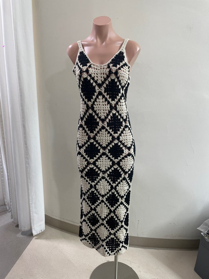 Eliza Crochet Cover Up O/S
