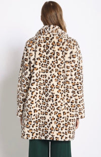 Leopard Print Coat