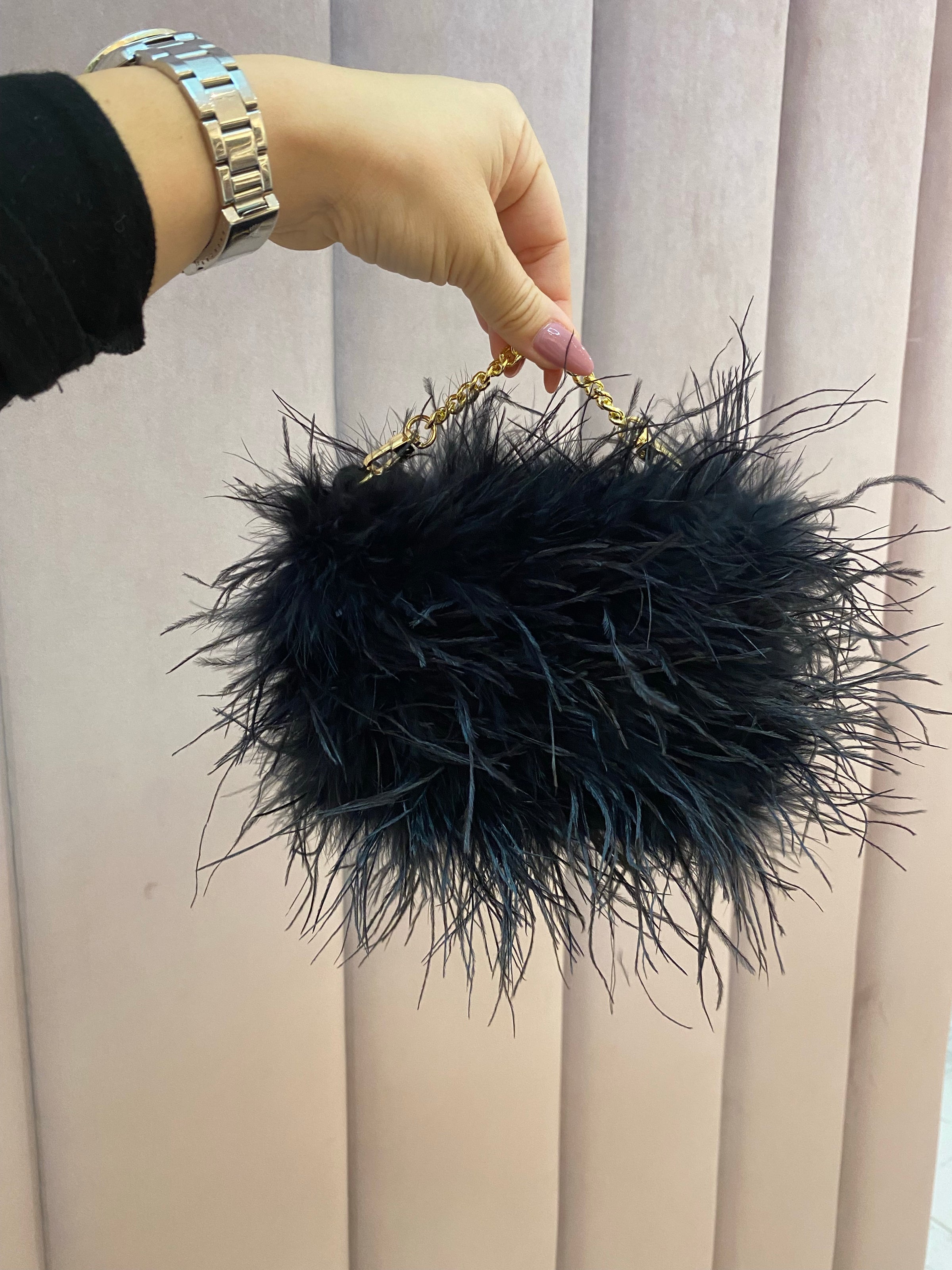 Ostrich Mini Black