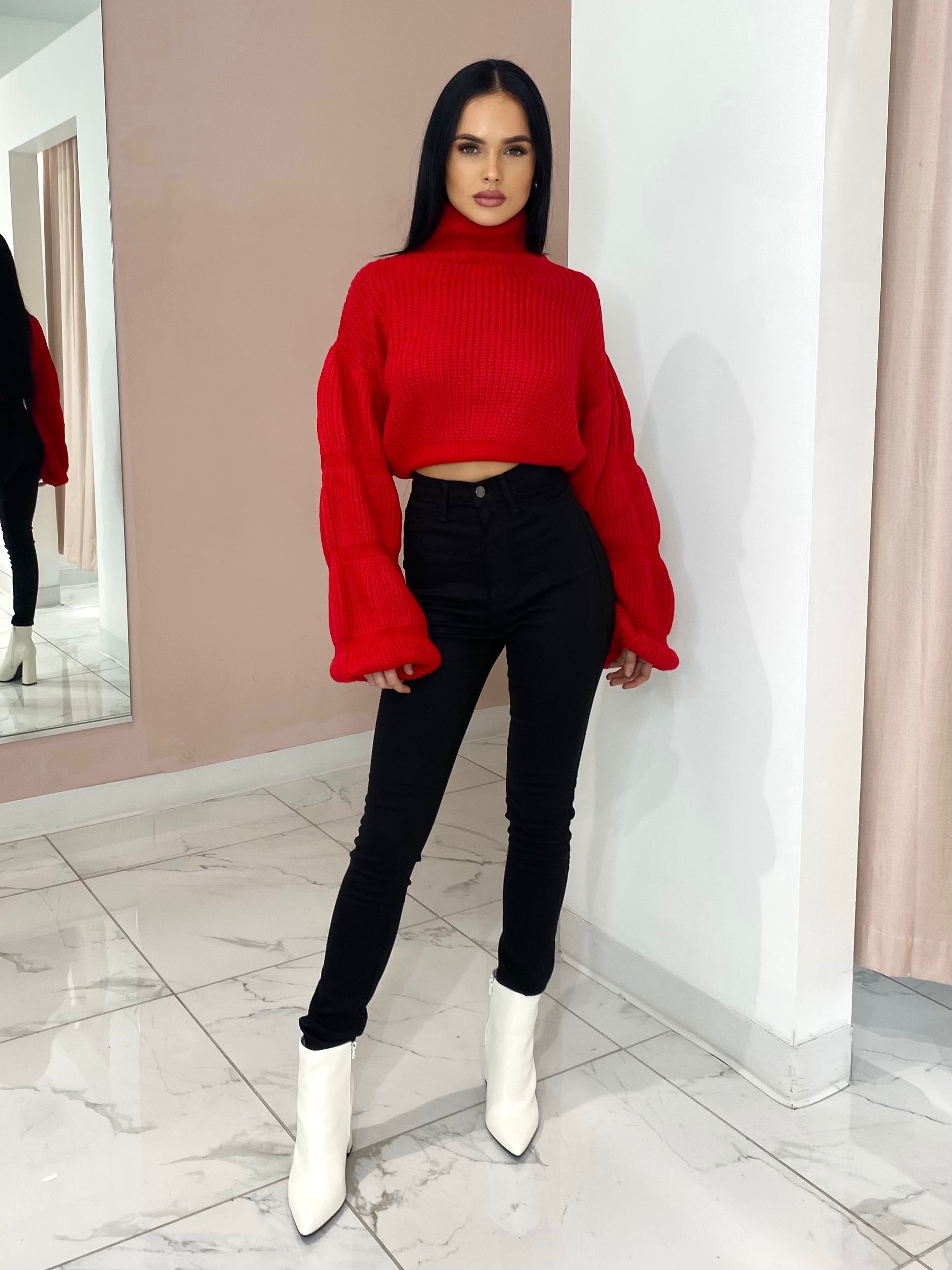Laine Cropped Sweater