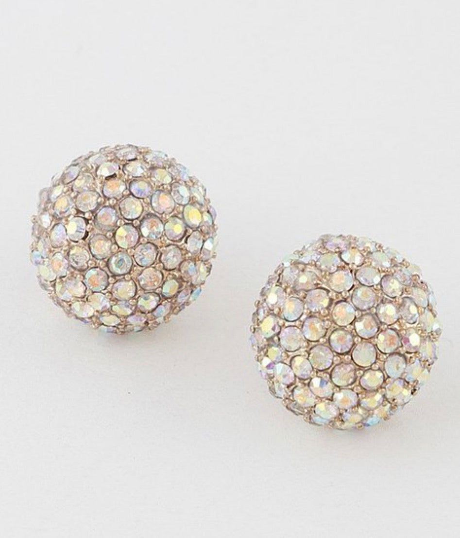 Crystal Ball Studs