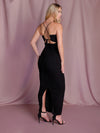 Felis Ruched Midi Black